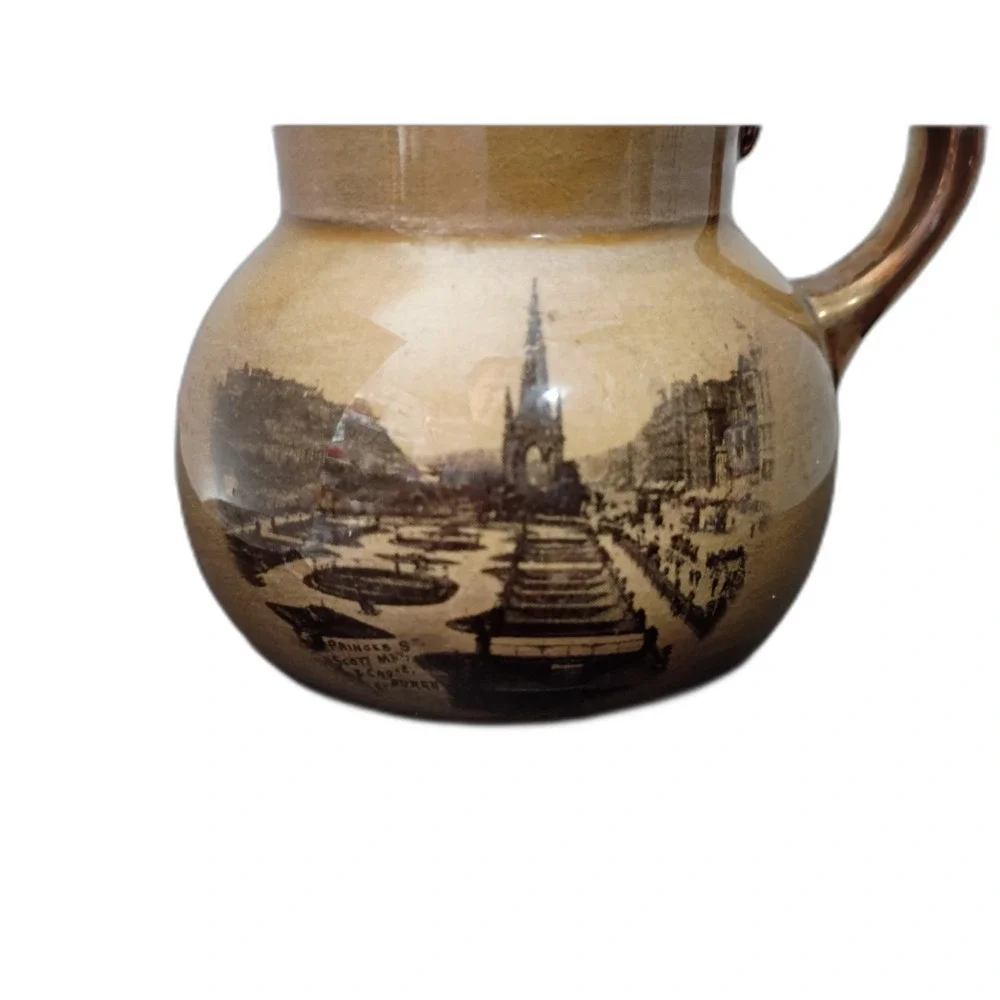 Ridgways Royal Vista Ware Antique Creamer Pitcher
